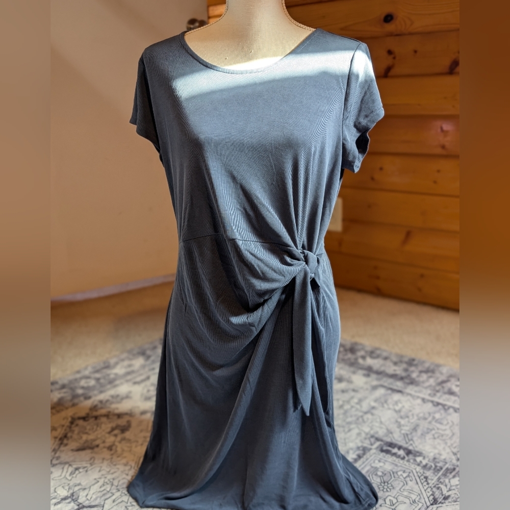 Skies Are Blue Navy Dress